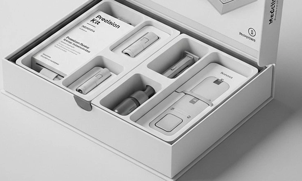 Custom retail packaging and brand documentation for private label beauty tools