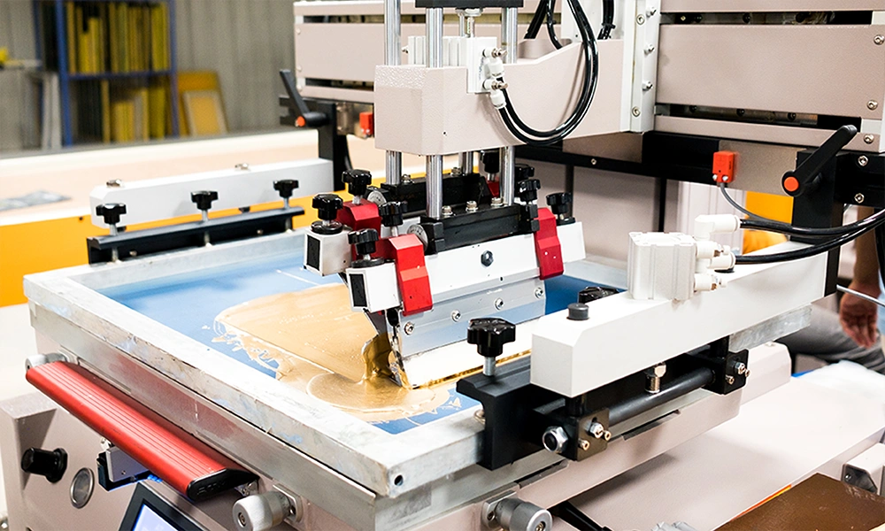 Logo laser engraving and silk-screen printing on beauty devices